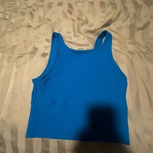 lululemon athletica Blue Tank Top